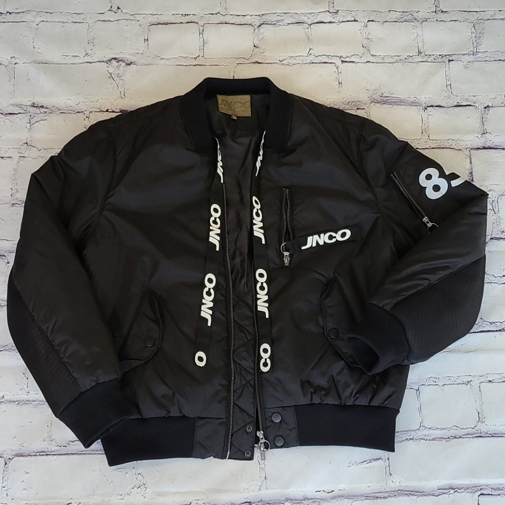 JNCO MA-1 Phantom Logo Bomber Jacket